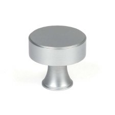 From The Anvil Scully Cabinet Knob 38mm Satin Chrome