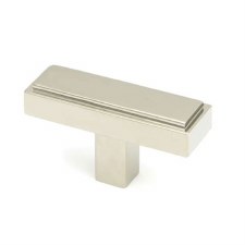 From The Anvil Scully T-Bar Pull Handle Polished Nickel