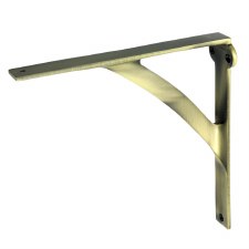 Gallows Bracket 8" Antique Brass Lacquered Gallows Bracket 8" Antique Brass Lacquered