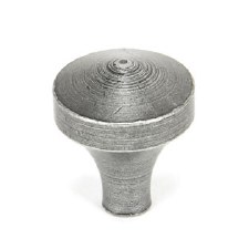 From The Anvil Shropshire Cupboard Knob Small Pewter
