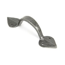 From The Anvil Shropshire D Pull Handle Large Pewter