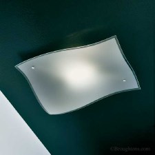 Sil Lux Berlino Flush Ceiling Light