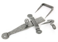 From The Anvil Door Latch Set Pewter