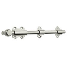 Skeleton Bolt 10" Polished Nickel