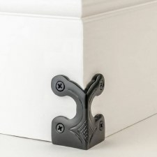 Skiffer Skirting Board Corner Protector Black 63mm