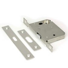 From The Anvil Sliding Door Lock Polished Chrome