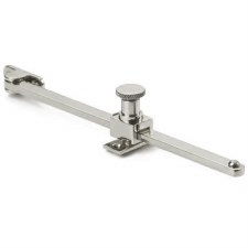 Sliding Window Stay 10" Polished Nickel