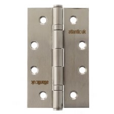 Slim Knuckle Ball Bearing Butt Hinges 4" x 2.5" Satin Stainless Steel