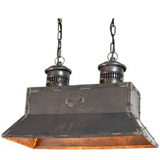 Smithy Pendant Light Antique Brass