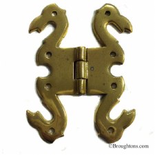 Snake Hinge Polished Brass 64mm Snake Hinge Polished Brass 64mm