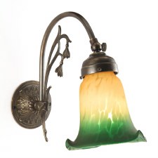 Snowdrop Art Nouveau Single Wall Light