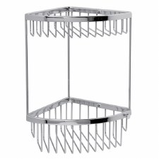 Samuel Heath N151-XL Shower Accessories Large Deep Corner Shower Basket