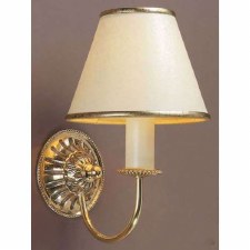 Solar Single Wall Light Polished Brass