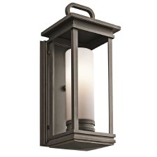 Kichler South Hope Outdoor Wall Lantern Medium Rubbed Bronze