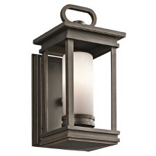 Kichler South Hope Outdoor Wall Lantern Small Rubbed Bronze