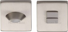 Heritage SQ4043 Bathroom Thumb Turn & Release Satin Nickel