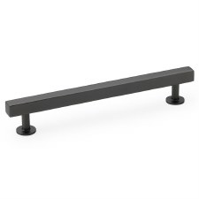 Square Cabinet Pull Handle 160mm Dark Bronze