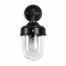 Stable Outdoor Wall Lamp Satin Black