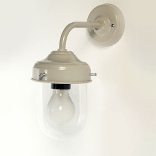 Stable Outdoor Wall Lamp Putty Grey