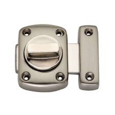 Stafford Bathroom Latch Satin Nickel