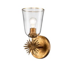 Elstead Staring Wall Light Distressed Gold Elstead Staring Wall Light Distressed Gold