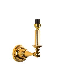 Steamer Dining Wall Light Polished Brass Lacquered