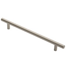 Steel T-Bar Handle 192mm Satin Nickel