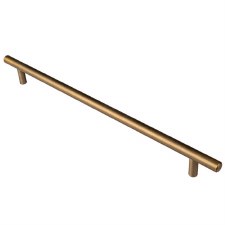 Steel T-Bar Handle 288mm Antique Brass