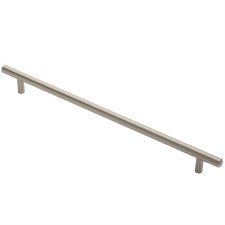 Steel T-Bar Handle 288mm Satin Nickel