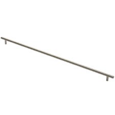 Steel T-Bar Handle 608mm Satin Nickel