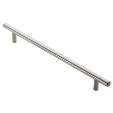 Steel T-Bar Handle 768mm Satin Nickel