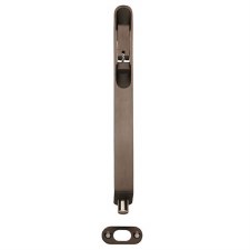 Steelworx Radius Lever Flush Bolts 8" Matt Bronze