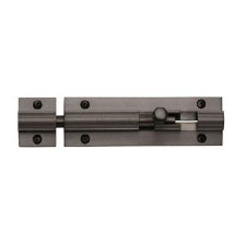 Heritage Straight Door Bolt C1584 4" Matt Bronze