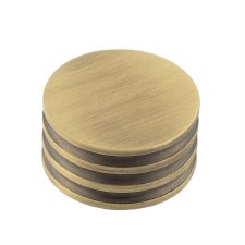 Sturt Cabinet Knob 40mm Antique Brass Lacquered