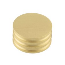 Sturt Cabinet Knob 40mm Satin Brass Lacquered