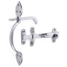 Traditonal Suffolk Latch Polished Chrome