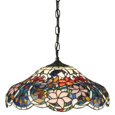 Interiors 1900 Sullivan Tiffany Ceiling Light Pendant Interiors 1900 Sullivan Tiffany Ceiling Light Pendant