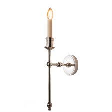 Suzanna Tall Wall Light Polished Nickel