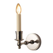 Suzanna Wall Light Polished Nickel