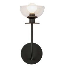 Alora Mood Sylvia Single Wall Light Matte Black