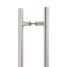 From The Anvil T-Bar Door Pull Back To Back 600mm Satin Stainless Steel From The Anvil T-Bar Door Pull Back To Back 600mm Satin Stainless Steel