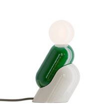 Ferroluce Tata Table Lamp C2820 Verde Bali & Crema