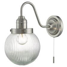 Tamara Single Wall Light Satin Nickel