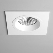 Taro Spot Light White Square Fixed