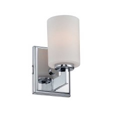 Quoizel Taylor Bathroom Wall Light Small Polished Chrome