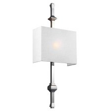 Feiss Teva Wall Light Polished Nickel Feiss Teva Wall Light Polished Nickel