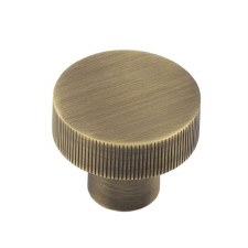 Thaxted Cabinet Knob 30mm Antique Brass Lacquered