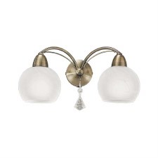 Theo Double Wall Light Bronze