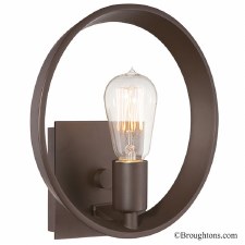 Quoizel Theater Row Single Wall Light Imperial Silver