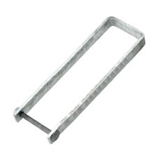 Throw Over Gate Loop With Bolt 14" Galvanised Steel Throw Over Gate Loop With Bolt 14" Galvanised Steel